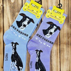 Unisex Canine Foozys Socks - Greyhound